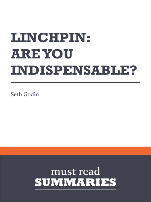 Cover image for Linchpin: Are You Indispensable? - Seth Godin